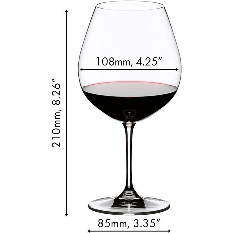 正規品 RIEDEL リーデル 赤ワイン グラス ペアセット ヴィノム ピノ・ノワール(ブルゴーニュ) 700ml 6416/07｜golden-kagetsu-mart｜06