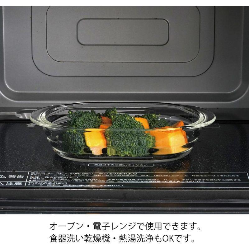 HARIO(ハリオ) 耐熱ガラス製グラタン皿 2個セット 日本製 HGZO-1812｜golden-kagetsu-mart｜08