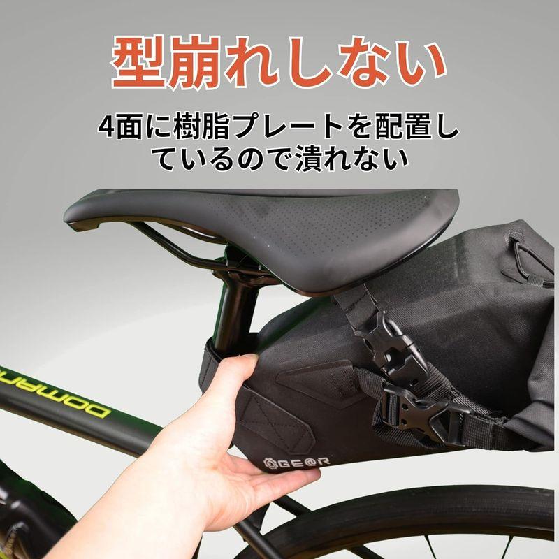 5L 1泊ツーリングに最適 サドルバッグ 大容量 見た目以上 バイク Amazon | (ギアトル) サドルバッグ 見た目以上 大容量 5L 1泊