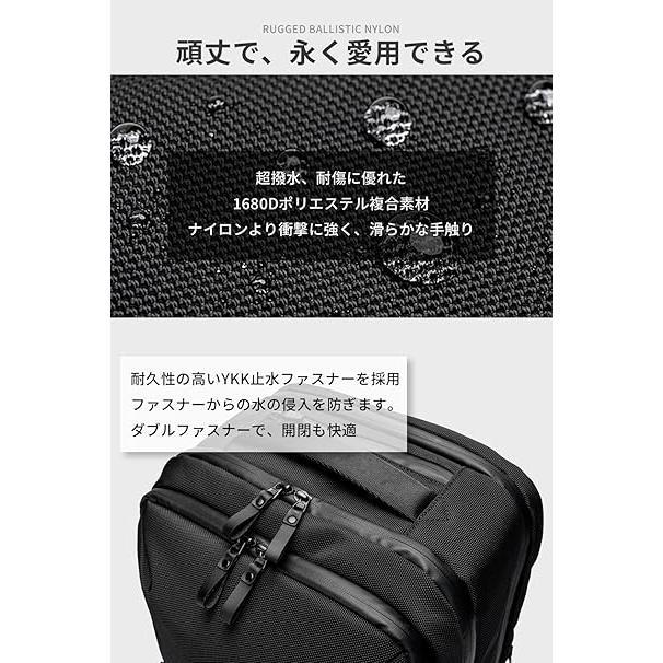 zepirion ビジネスリュック 2階建て リュックサック 大容量 2層 zepirion ビジネスリュック 2階建て リュックサック 大容量 2層