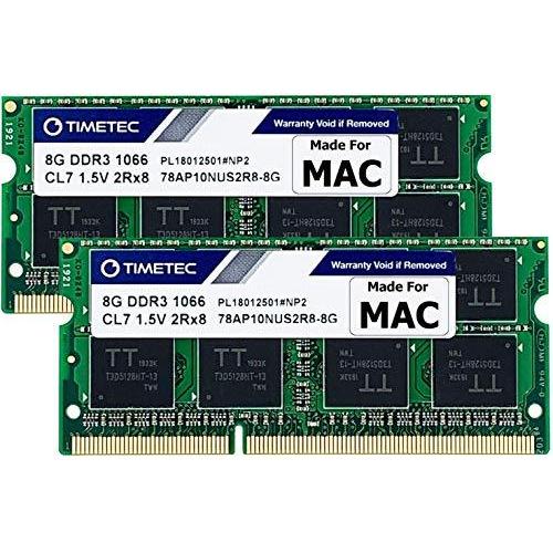 【時間指定不可】 Kit 16GB IC Hynix Timetec (2x8GB) 専用増設メモリ Apple MHz 1066 PC3-8500 DDR3 Mac用 その他メモリーカード