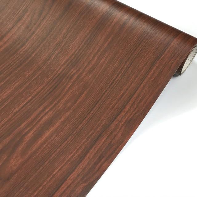 壁紙シール Diy Dw 33 1ロール30m シール式 はがせる 木目 木目調 ダークブラウン 壁紙 貼り替え 補修が自分で簡単に 壁紙 の上から貼る壁紙 Dw 33 ゴールデンレシオ 通販 Yahoo ショッピング