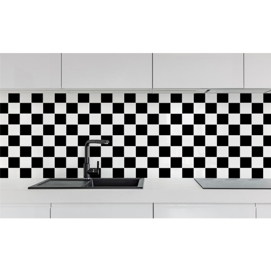 壁紙シール Diy Hdc 437 長さ3m 白黒チェック 防カビ タイル模様 壁紙 張り 替え 補修が自分で簡単に 壁紙 の上から貼る壁紙 おしゃれ Hdc 437 3m ゴールデンレシオ 通販 Yahoo ショッピング