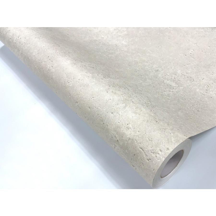 壁紙シール DIY HWP-21657 巾(幅)50cm 長さ1ロール シ ール式 はがせる コンクリート 模様 ライトグレー (壁紙 張り、補修が簡単に、壁紙の上から貼る壁紙)_6