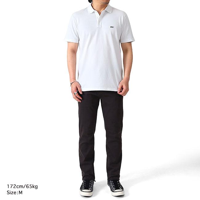 DENHAM デンハム LUPO POLO SIPS 鹿の子 シザーロゴ ポロシャツ
