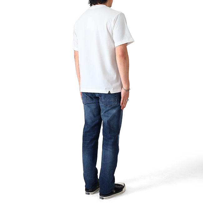 DENHAM デンハム DENIM RECIPE T デニムレシピプリント Tシャツ