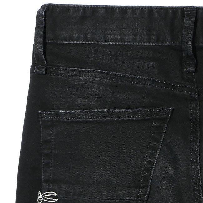 DENHAM デンハム YORK PARIS ヨーク テーパード ブラックジーンズ