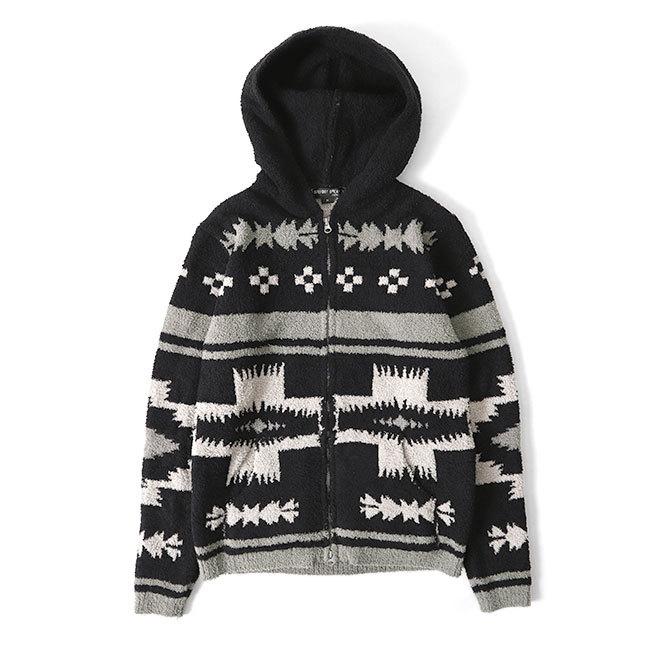 BAREFOOT DREAMS ベアフットドリームス ネイティブ柄 ジップパーカー