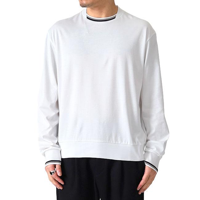 HERNO ヘルノ リゾート リブ付き コットンジャージー ロンT JG00040UR 