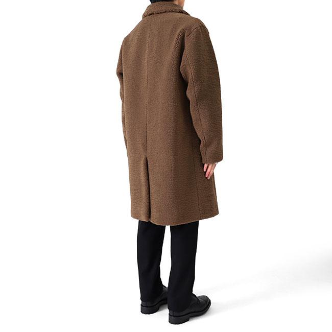 HERNO ヘルノ エコファー ボアフリース チェスターコート HERNO ヘルノ エコファー ボアフリース チェスターコート