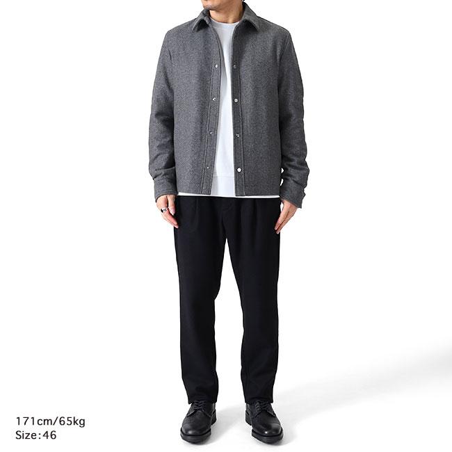 HERNO ヘルノ フェルトウール シャツジャケット GI000444U HERNO ヘルノ フェルトウール シャツジャケット GI000444U