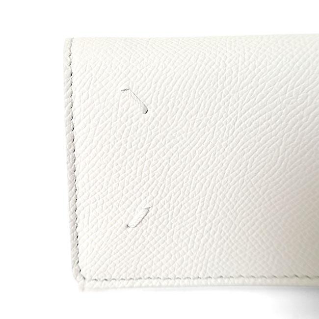 Maison Margiela メゾンマルジェラ グレインレザー 3つ折り ウォレット