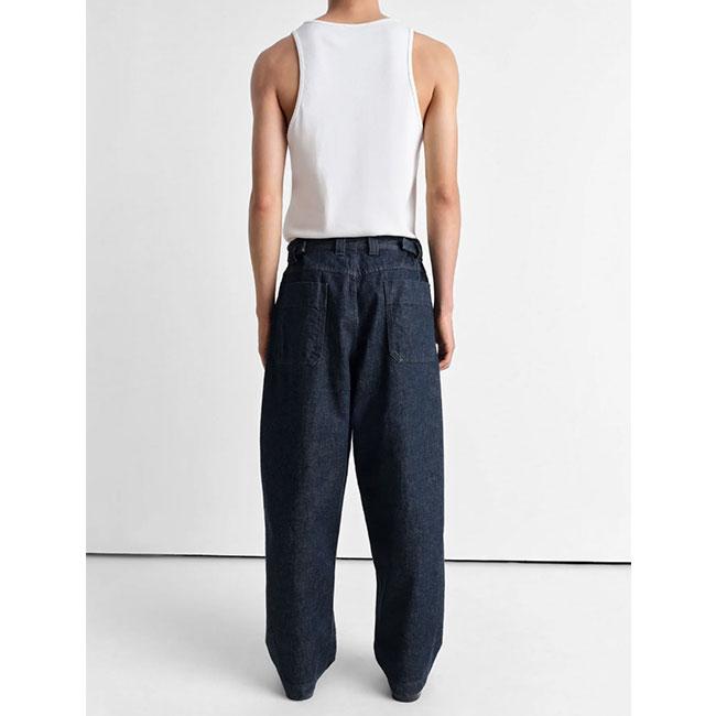 LEMAIRE ルメール プリーツ ワークウェア デニムパンツ PA1201 LD068