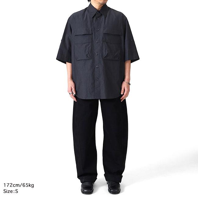 LEMAIRE ルメール ツイスト ベルテッドパンツ PA326 LD1031 黒