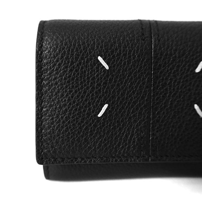 Maison Margiela メゾンマルジェラ ドレサージュ カーフレザー 三つ折り ウォレット SA2UI0022 P7268 財布 ギフト プレンゼントの画像