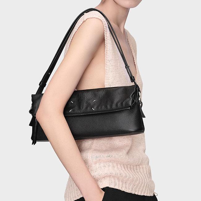 Maison Margiela メゾンマルジェラ 5AC ソフトポーチ レザーバッグ