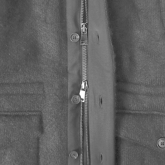 TIME SALE] MAISON FLANEUR メゾンフラネウール 中綿入り モヘアウール