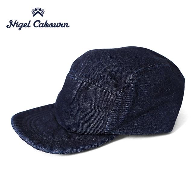 Nigel Cabourn ナイジェルケーボン AC01 5パネル デニムキャップ Nigel Cabourn ナイジェルケーボン AC01 5パネル デニムキャップ