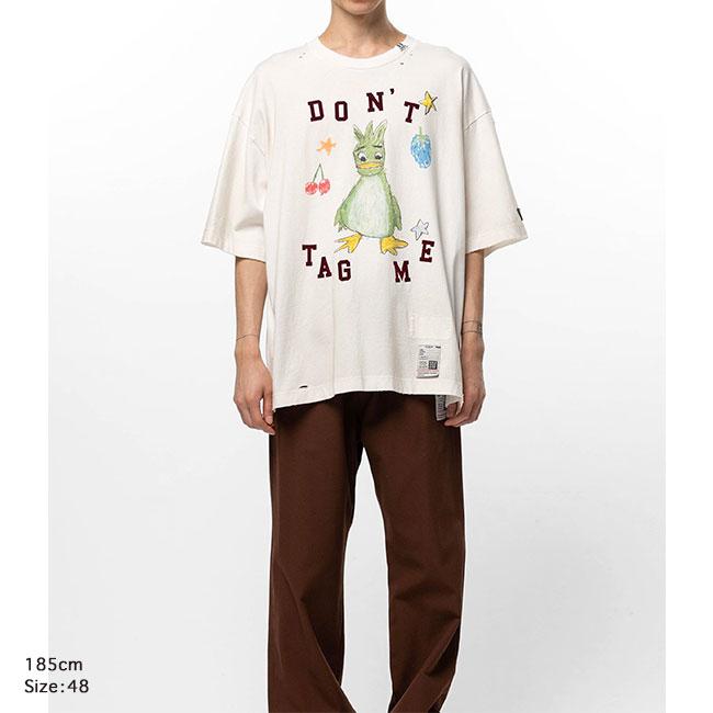 Maison MIHARA YASUHIRO メゾン ミハラヤスヒロ Leon Doodle Printed T