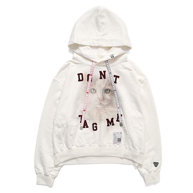 Maison MIHARA YASUHIRO メゾン ミハラヤスヒロ CAT PRINTED HOODIE