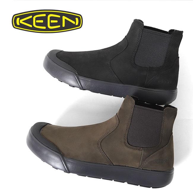 予約商品 Keen キーン エレナ チェルシー Elena Chelsea サイドゴアブーツ 防水 レザー スリッポン レディース Golden State 通販 Paypayモール