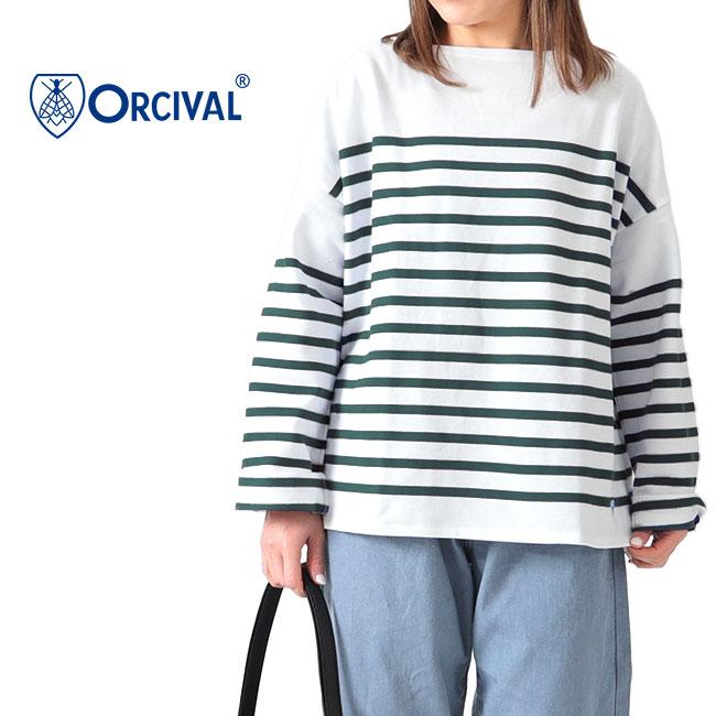 ORCIVAL オーシバル ラッセル ボーダー ルーズフィット ボート ORCIVAL オーシバル ラッセル ボーダー ルーズフィット ボート