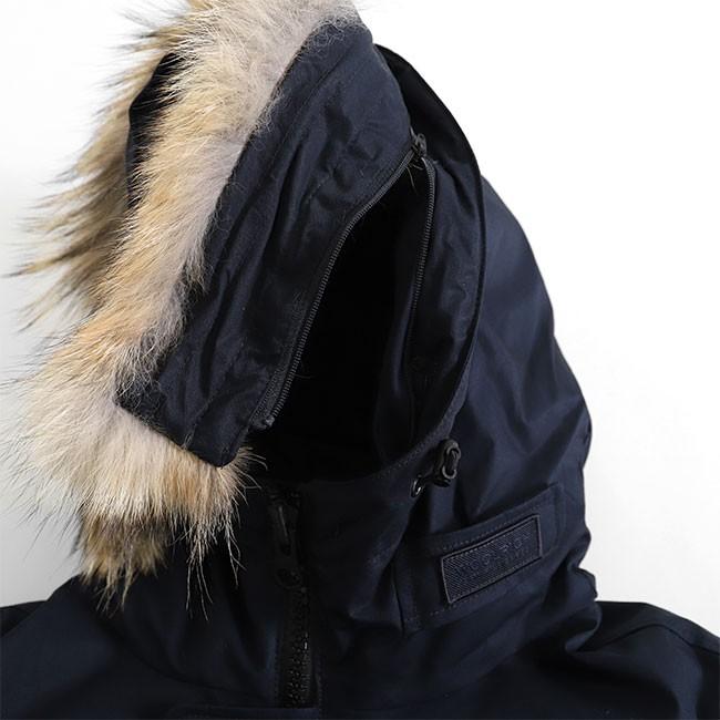 WOOLRICH Woolrich ウールリッチ ファー付き ラミネーテッド