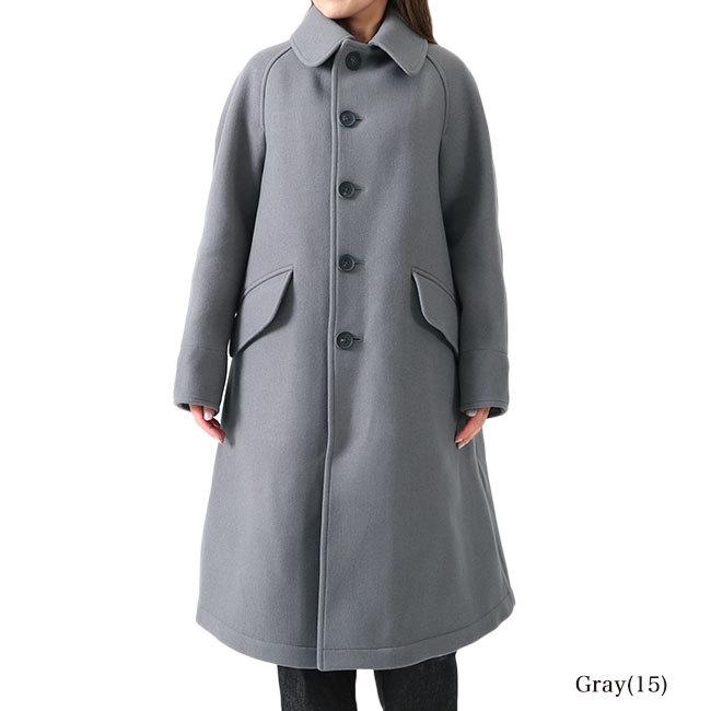 SCYE BASICS カシミヤメルトンコート 38 グレー SCYE BASICS カシミヤメルトンコート 38 グレー