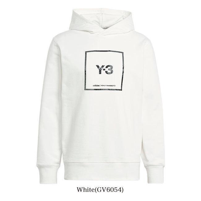Y-3 ワイスリー スクエアラベルロゴ グラフィック プルオーバー 