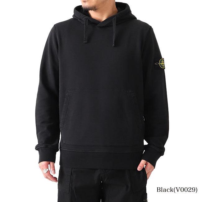 STONE  23aw ガーメントダイパーカー ボタン　XL Stone Island ストーンアイランド ガーメントダイ サイドロゴパッチ