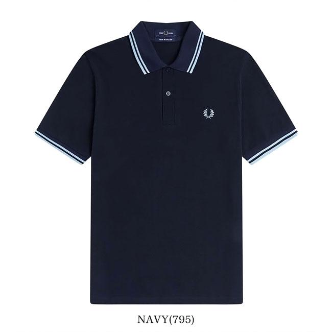 Fred Perry フレッドペリー イングランド製 M12 鹿の子 ポロシャツ 