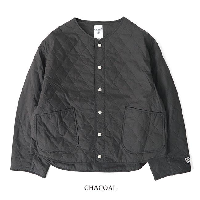 【shoko出品】 ORCIVAL キルティングジャケット　キルト　ダウン ORCIVAL オーシバル キルトダウン ノーカラージャケット OR