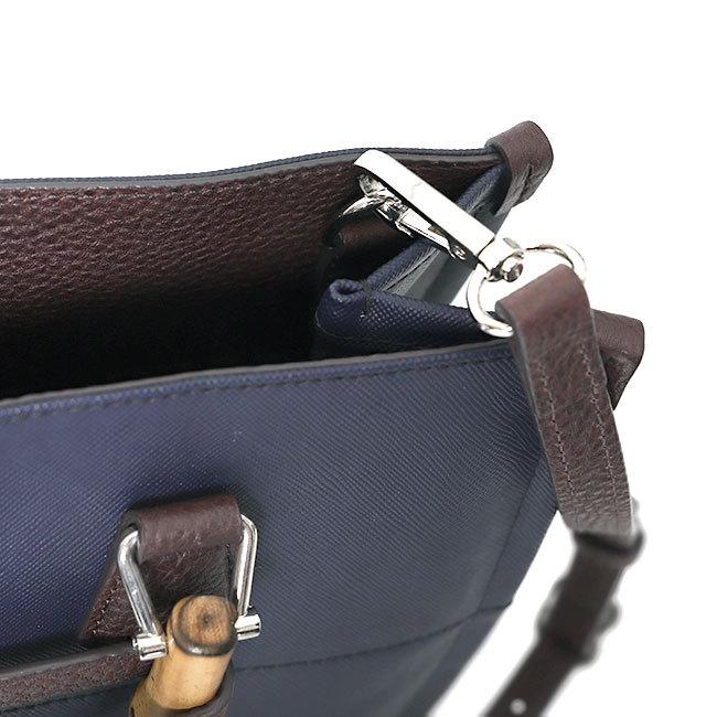 ORCIVAL オーシバル バンブーハンドル レザー ショルダー ORCIVAL オーシバル バンブーハンドル レザー ショルダー
