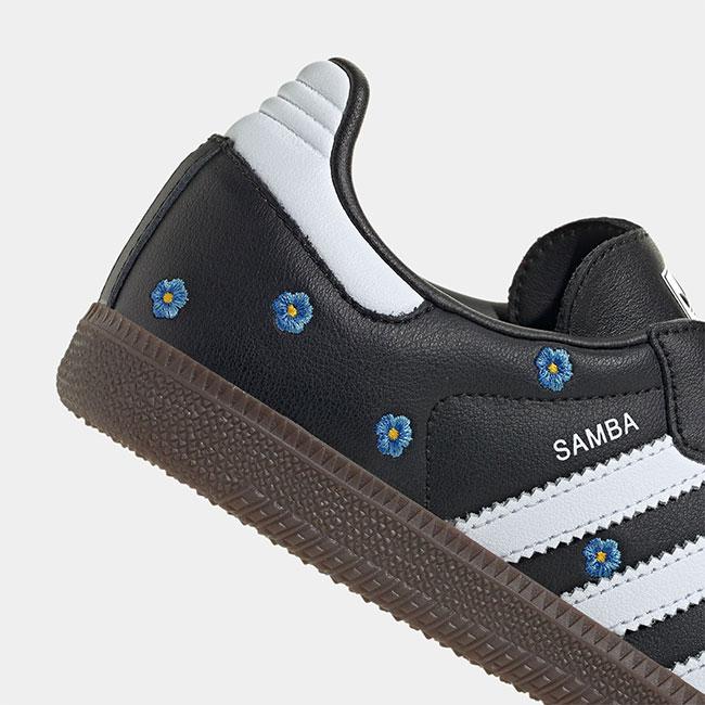 adidas アディダスオリジナルス SAMBA OG W フラワー刺繍 サンバ adidas アディダスオリジナルス SAMBA OG W フラワー刺繍 サンバ