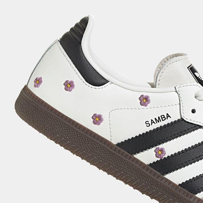 adidas アディダスオリジナルス SAMBA OG W フラワー刺繍 サンバ adidas アディダスオリジナルス SAMBA OG W フラワー刺繍 サンバ