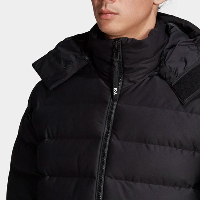 Y-3 ワイスリー フード付き シームレス ダウンジャケット FJ0442 