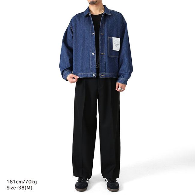 Traditional Weatherwear デニムジャケット 38 Traditional Weatherwear トラディショナルウェザーウェア WORK