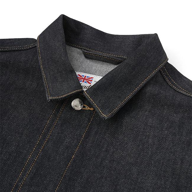 TRADITIONAL WEATHERWEAR デニムジャケット　ブラック Traditional Weatherwear トラディショナルウェザーウェア WORK