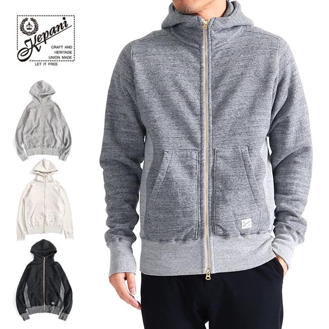 Kepani（ケパニ） ネオマンハッタン フルジップパーカー スウェット