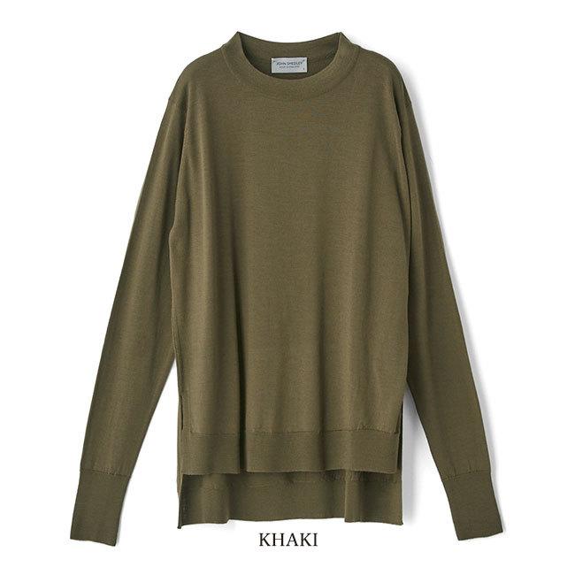 【JOHN SMEDLEY】メリノウール クルーネック ニット イギリス製 JOHN SMEDLEY（ジョンスメドレー） メリノウール 24ゲージ クルー