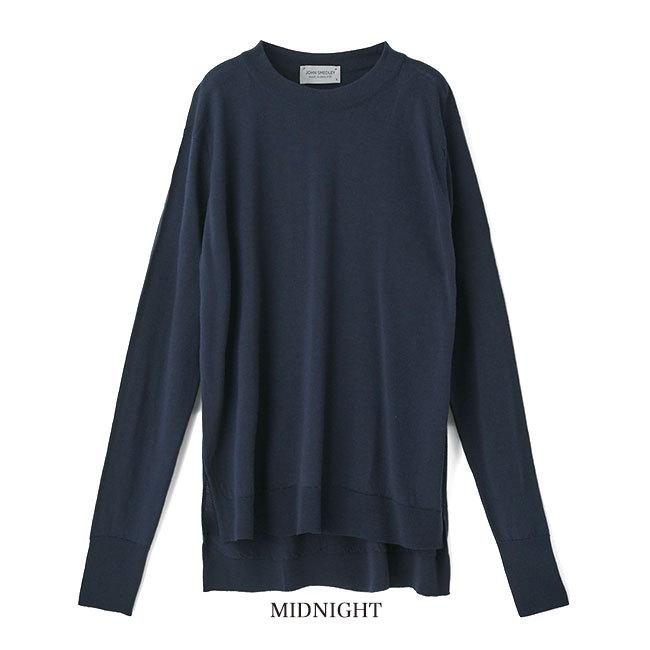 未使用級/ジョンスメドレー ニット セーター クルーネック メリノウール Ｍ TIME SALE] [日本限定モデル] JOHN SMEDLEY ジョンスメドレー メリノ