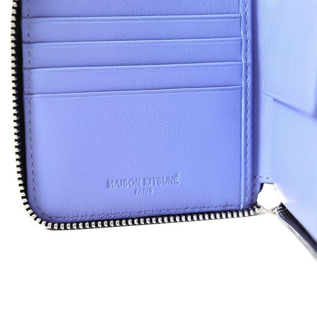 メゾンキツネ　財布　パープル パープル（紫）系 MAISON KITSUNE(メゾンキツネ) 財布・小物