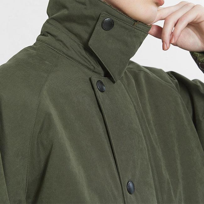 Barbour バブアー EXMOOR エクスモア 中綿入り ミドルコート 252MCA1066 バーレー メンズ レディースの画像