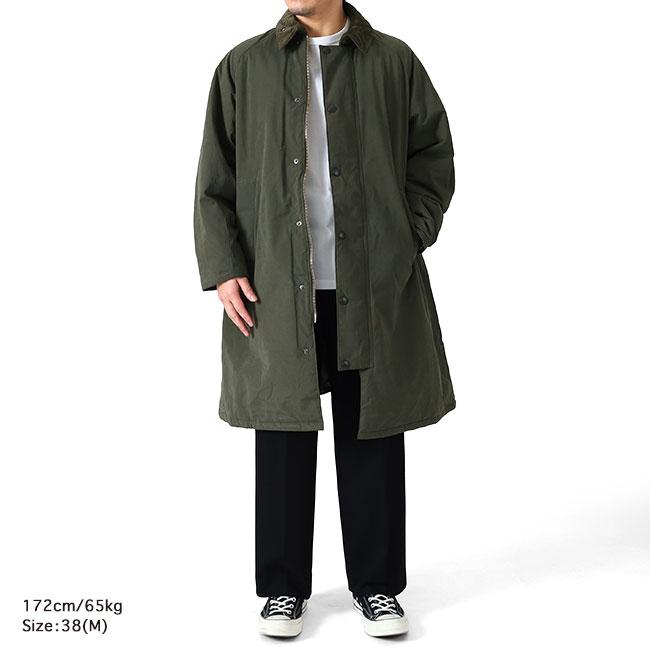 Barbour バブアー EXMOOR エクスモア 中綿入り ミドルコート 252MCA1066 バーレー メンズ レディースの画像