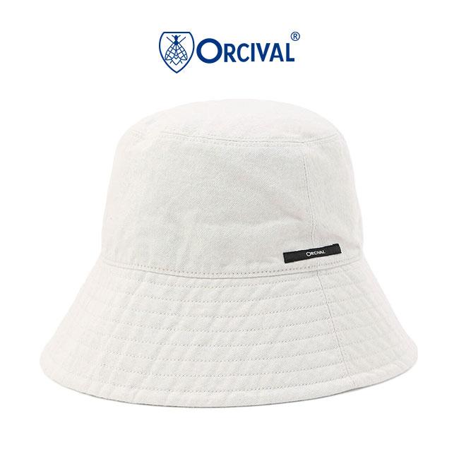 ORCIVAL　コットンリネン　バケットハット　アイボリー ORCIVAL | コットンリネン バケットハット（ハット）｜ORCIVAL