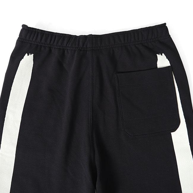 Y-3 ワイスリー ブラッシュグラフィック スウェットパンツ IB6396 黒
