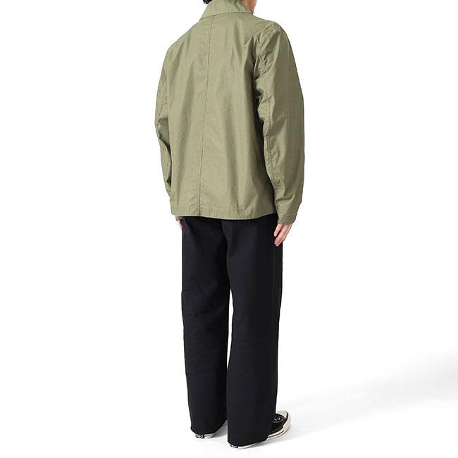 STONE ISLAND ストーンアイランド ワックスコーティング コーチジャケット 4100054 オリーブ ミリタリージャケット メンズの画像