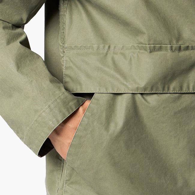 STONE ISLAND ストーンアイランド ワックスコーティング コーチジャケット 4100054 オリーブ ミリタリージャケット メンズの画像