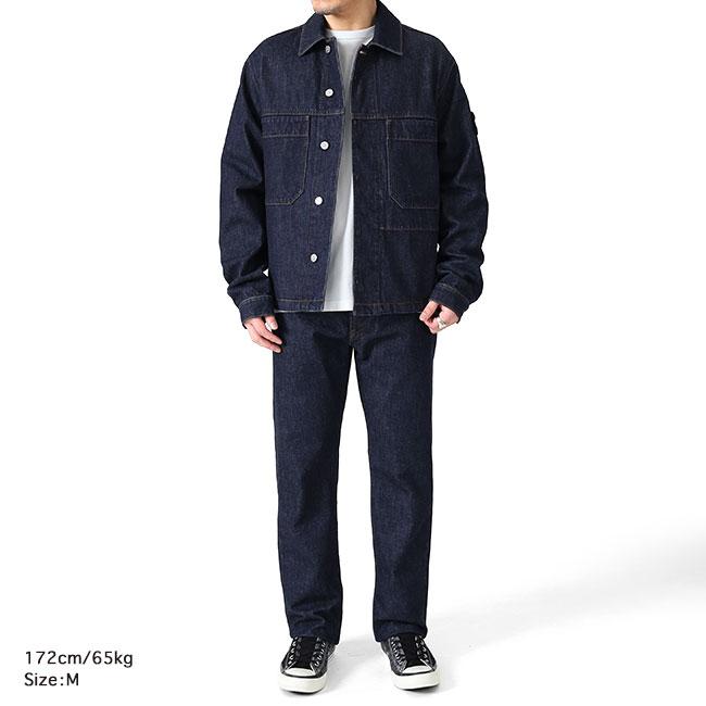 Stone Island Denim Research ストーンアイランド デニムリサーチ デニムジャケット 4100006 インディゴ コーチジャケット Gジャン メンズの画像