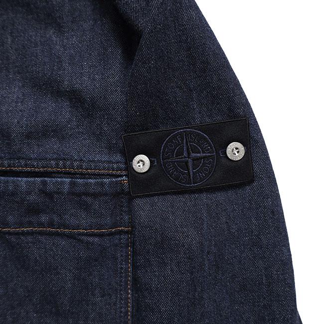 Stone Island Denim Research ストーンアイランド デニムリサーチ デニムジャケット 4100006 インディゴ コーチジャケット Gジャン メンズの画像